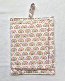 Rainbow size Medium Insulated Feeding Pump Bag Cover / IV bag cover. Ready to ship.