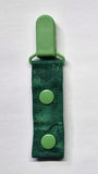 Cord Clip - Green Mottled. Single Clip, Ready to Ship.