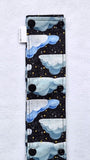 79" Black Cloud Cord Keeper.  Ready to Ship.