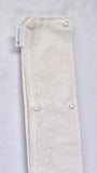 72" White Swirl Cord Keeper.  Ready to Ship.