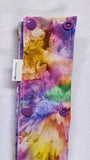 45" Pastel Tie Dye Cord Keeper.  Ready to Ship.
