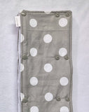 66" Gray Dot WIDE Cord Keeper, Insulated.  Ready to Ship.