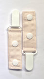 Cord Clip - Light Peach Solid. Single Clip, Ready to Ship.