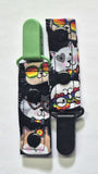 Cord Clip - Hippie Cat. Single Clip, Ready to Ship.