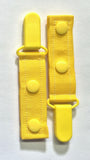 Cord Clip - Yellow Solid. Single Clip, Ready to Ship.
