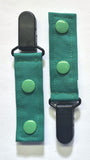 Cord Clip - Dark Green. Single Clip, Ready to Ship.