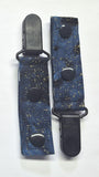 Cord Clip - Gold Starfield. Single Clip, Ready to Ship.