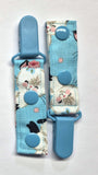 Cord Clip - Teal Cat. Single Clip, Ready to Ship.