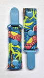 Cord Clip - Blue Beach. Single Clip, Ready to Ship.