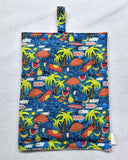 Beach size Medium Insulated Feeding Pump Bag Cover / IV bag cover. Ready to ship.