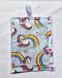 Unicorn size Medium Insulated Feeding Pump Bag Cover / IV bag cover. Ready to ship.