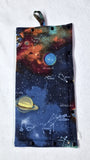 Planets size Large Insulated Feeding Pump Bag Cover / IV bag cover. Ready to ship.
