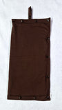 Brown Solid size Large Insulated Feeding Pump Bag Cover / IV bag cover. Ready to ship.