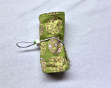 Green Floral Syringe Holster. Ready to Ship.