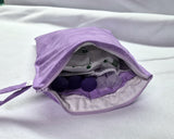 Purple Heart Syringe Tote, Ready to Ship.