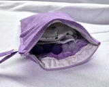 Purple Heart Syringe Tote, Ready to Ship.
