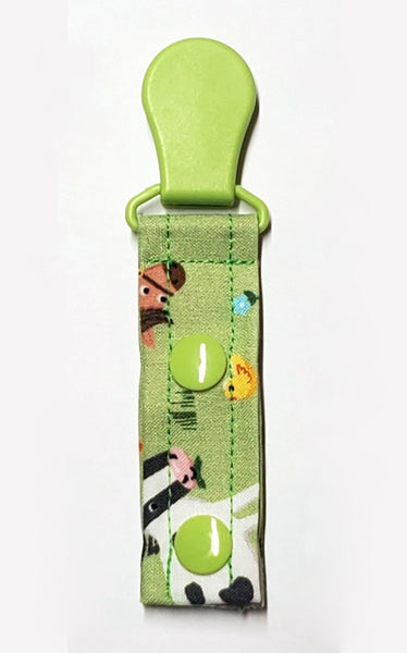 Cord Clip - Green Farm. Ready to Ship.