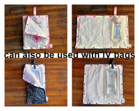 Fancy Tree - size Medium Insulated Feeding Pump Bag Cover / IV bag cover. Ready to ship.