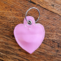 Pink Pebbled Shaped Quarter Keeper - Coin Keeper