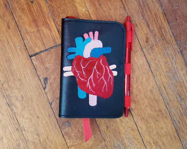 Heart Mini Notebook Cover