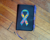 Awareness Ribbon Mini Notebook Cover