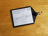 Vaccine Card Holder Keychain - Wizard Map