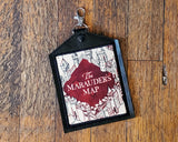 Vaccine Card Holder Keychain - Wizard Map