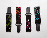 Colorful Snowflakes Tubie Clips, Cord Clips. Ready to Ship.
