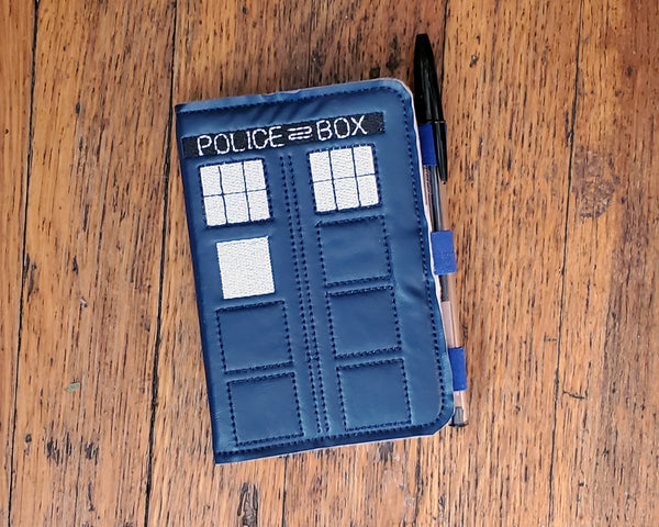 Police Box Mini Notebook Cover