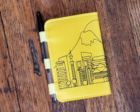 Fire Breathing Lizard Mini Notebook Cover