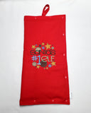 Santa's Elf size Large Insulated Feeding Pump Bag Cover / IV bag cover. Ready to ship.