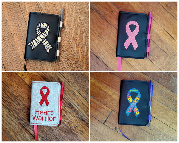Awareness Ribbon Mini Notebook Cover