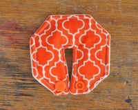 Octagonal Tubie Button Cushions - Custom Made from a fabric of your choice