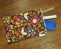 Custom Made Syringe Tote lets you carry 5 prefilled 60 mL syringes with ice pack, in a compact folio.